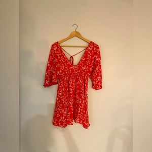 SHEIN Empire Waist Dress